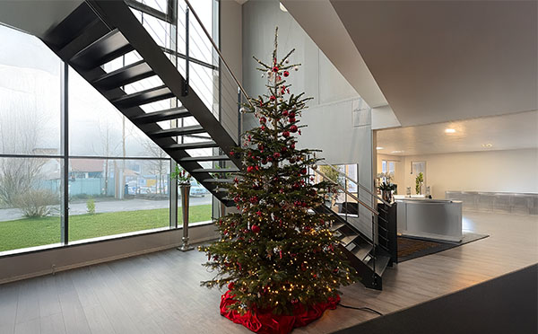 Mit voller Fahrt ins neue Jahr: Weihnachtsgrüße vom Hallasch-Team …